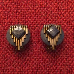 Vintage Clip On Earrings Jan Michaels